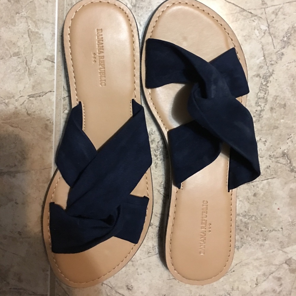 Banana Republic Navy Women's Sandals